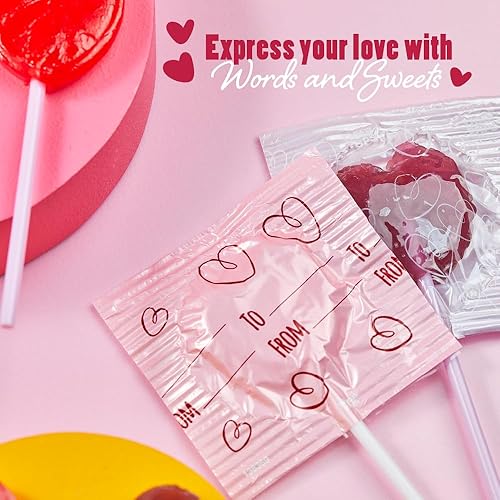 Miniatura 8 de Tiger Pops - Paletas de bayas con sabor a cereza y frambuesa azul, perfectas para regalos del día de San Valentín, gran alternativa a los dulces