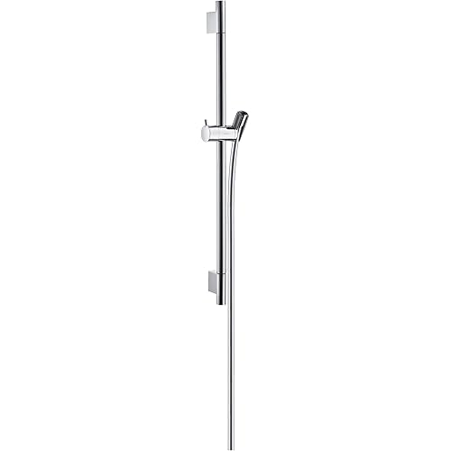 hansgrohe S 24" Minimalist Wallbar Easy Height Adjust Handshower Sold Separately in Chrome, 28632000