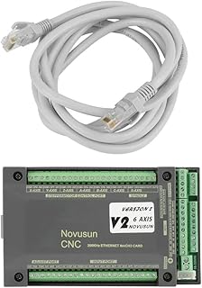Davitu Motor Driver - 1 pcs NVEM CNC Controller 6 Axis Ethernet Interface Motion Control Card Board
