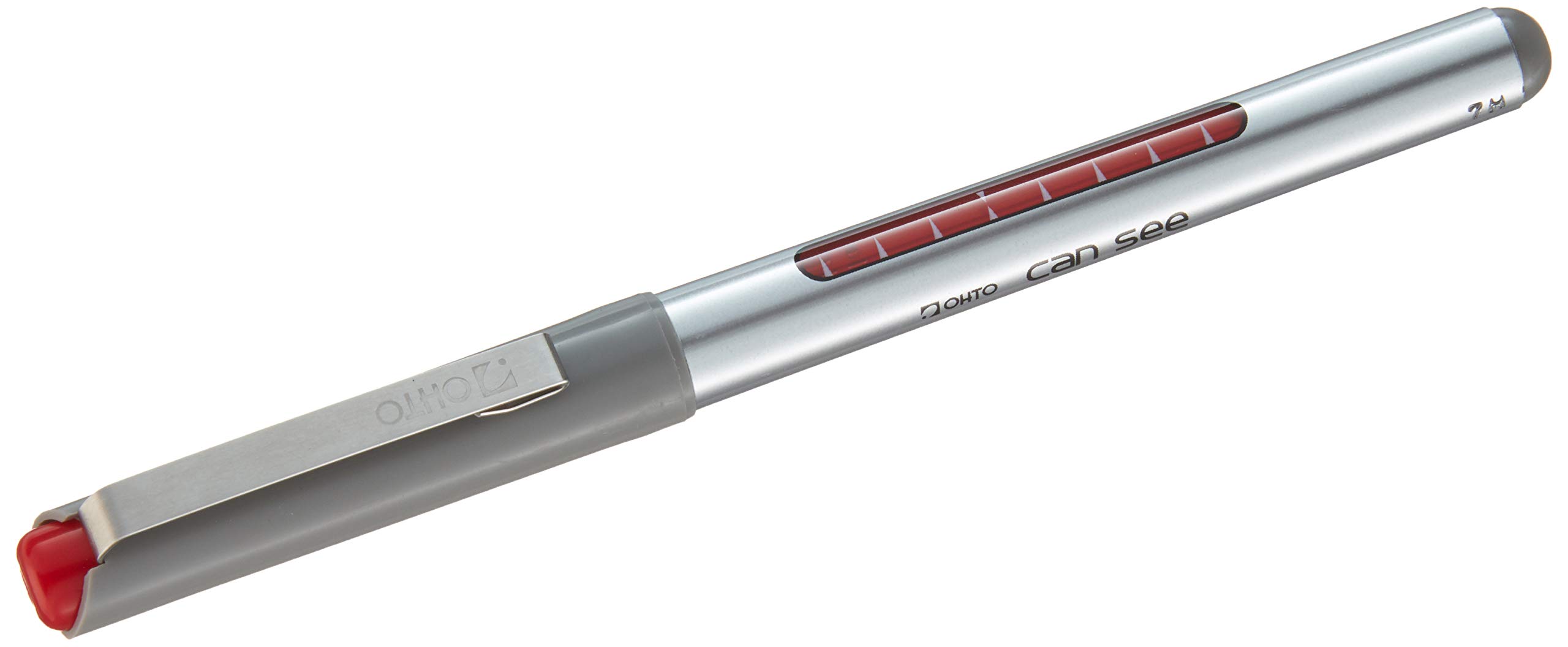 Ohto Can See Serisi CFR-157CSN 0.7 mm Kırmızı Roller Kalem