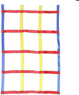Climbing Cargo Net Climbing Net for Kids Physical Training Climbing Cargo Net Rope Ladder, Outdoor Cargo Webbing Net, for Outdoor Climbing Equipmen