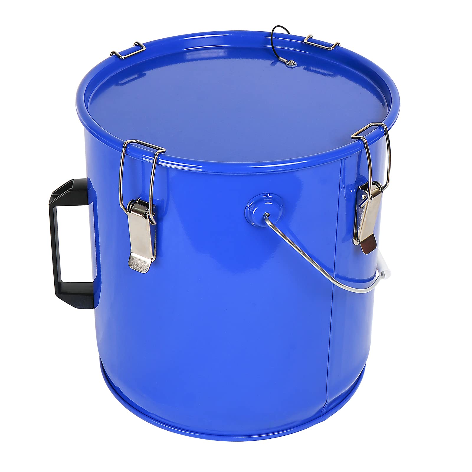 Carivia 6 Gal Fryer Grease Bucket, Fryer Oil Transport Bucket with Lid