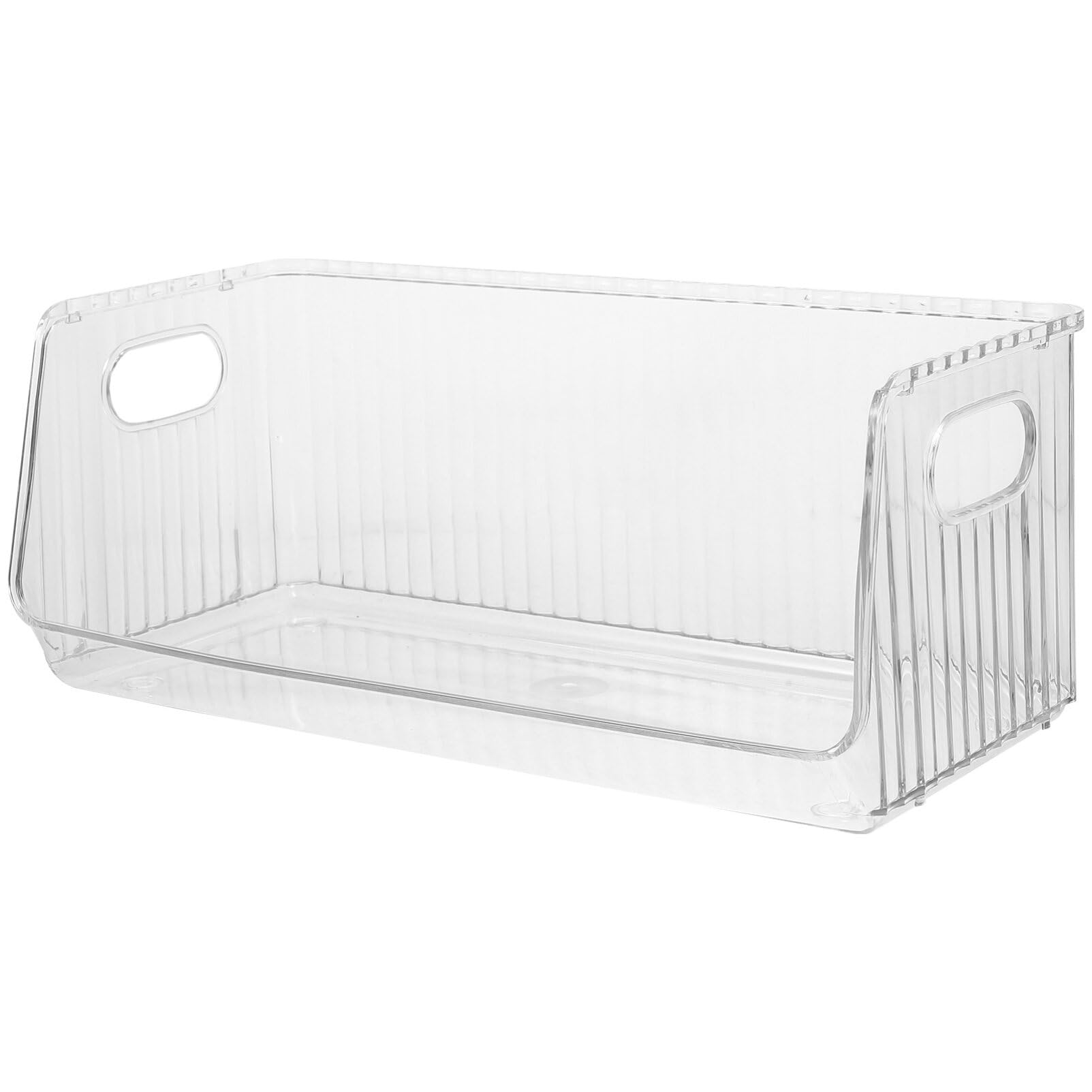 Caja de almacenamiento PRETYZOOM de 2 unidades con soporte transparente