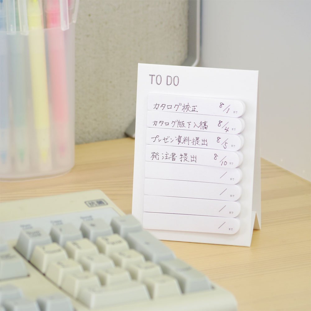 todo文房具まとめ売り Amazon.co.jp: サンスター文具 ライティア TODOふせん ホワイト