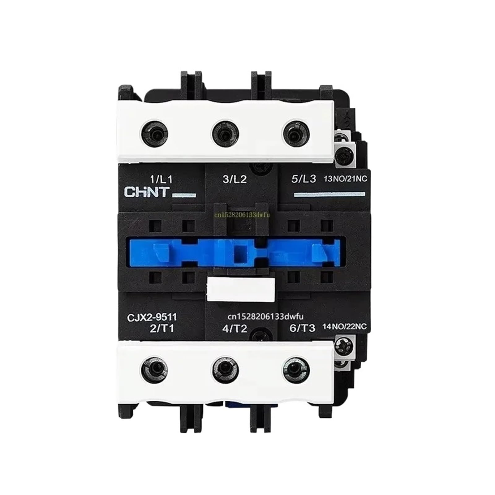 Contacteur électrique triphasé 95A CJX2 pour sécuriser vos moteurs sur rail 380V