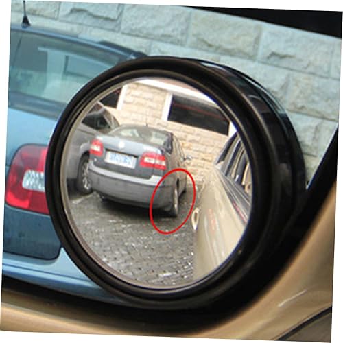 Miniatura 6 de CALLARON Espejo retrovisor redondo de gran angular para automóvil, espejo ciego de punto ciego, espejo trasero para automóvil, accesorios de espejo