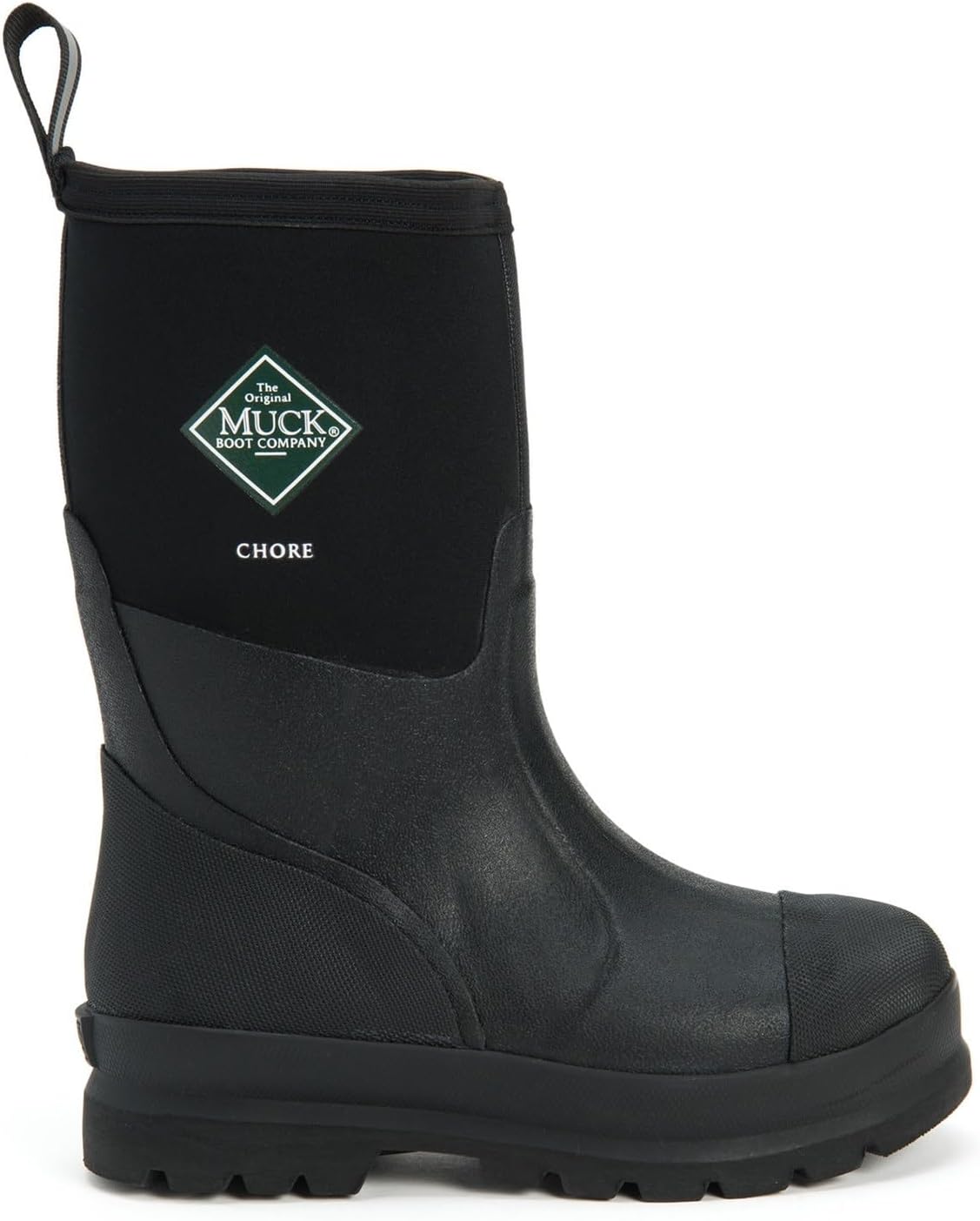 Boot Unisex Adult Men s Chore Mid Soft Toe, Black, 8 Women 7 Men US