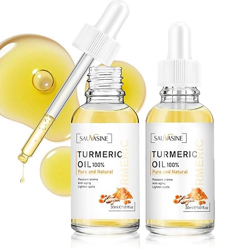 Miniatura 4 de Lanthome Aceite de cúrcuma para manchas oscuras en la cara, aceite facial de cúrcuma para hidratar, rejuvenecer, calmar, reparar la piel