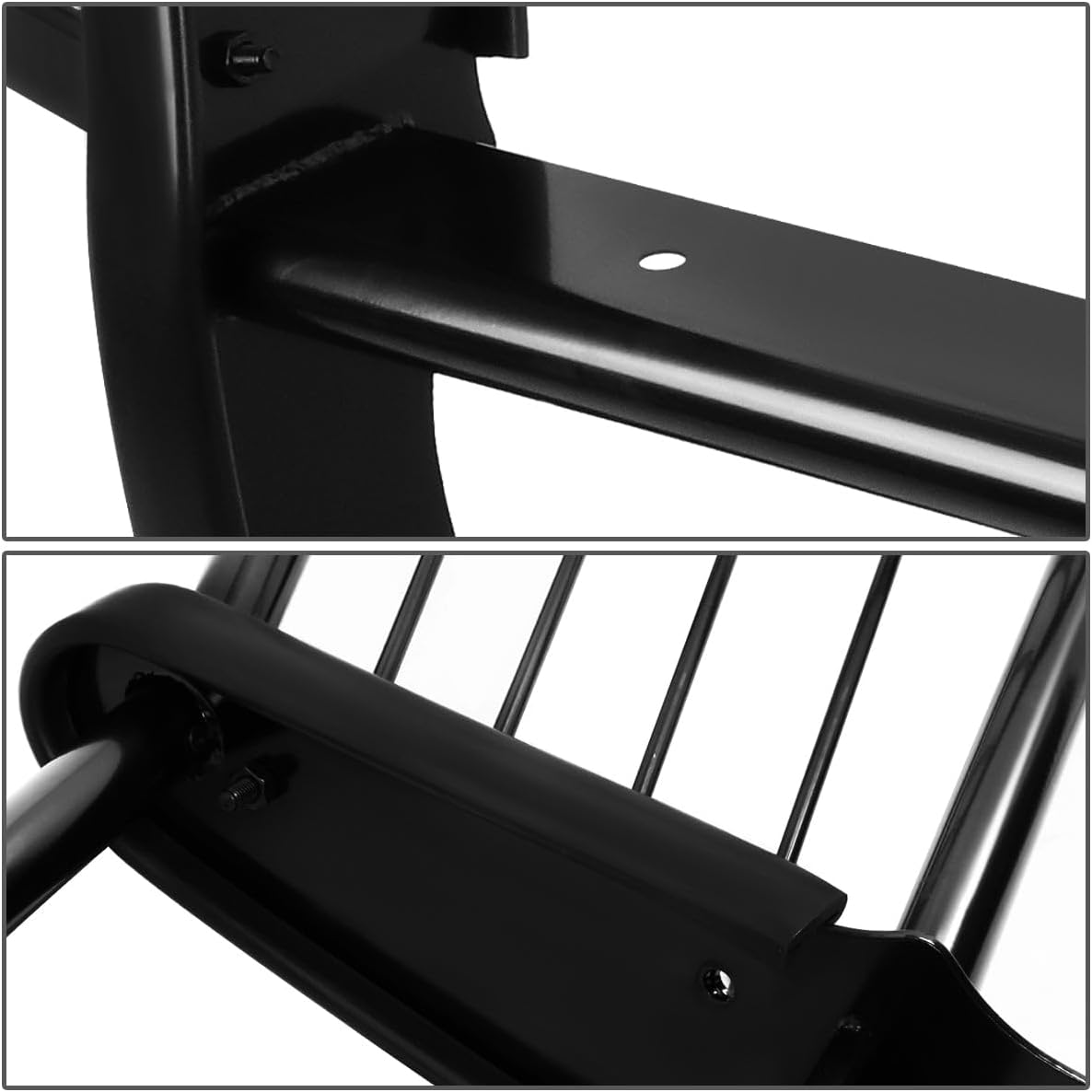 Front Bumper Brush Grille Guard Compatible with 1999-2003 F150 2WD / 1999-2002 Expedition 2WD, Mild Steel, Powdercoated Black 2000 2001 2002