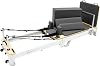 Pilates Reformer Machine Frame Multifunctional Portable Folding Bed Adjustable Resistance Home Gym Studio Equipment Compact Foldable Fitness Trampoline Jump Board Accessories Storage Bag