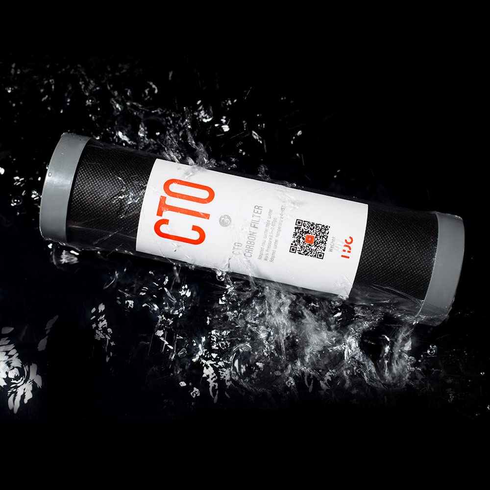 ActivatedCarbon Water Filter Coconut Shell CTO Cartridge Carbon Block for Drinking Water Filter replacement 2 5 x 10 — view 2