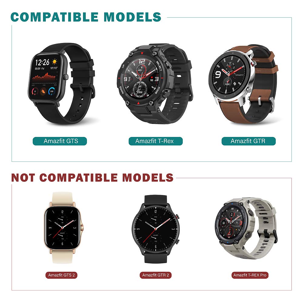 amazfit gtr 2 vs t rex pro