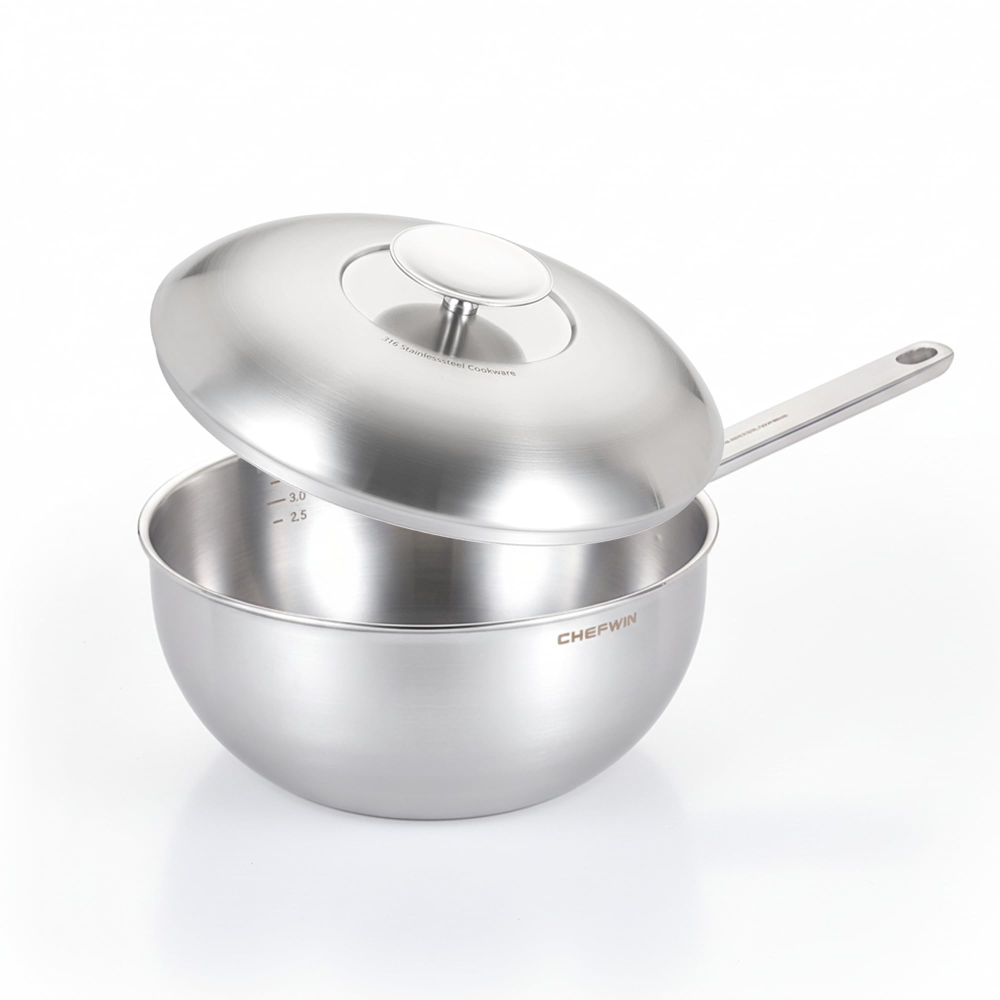 CHEFWIN 316 Stainless Steel Wok