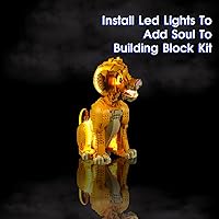 Vista 10 de Vaodest Luz LED para Lego Disney 21341 Hocus Pocus: juego de cabaña de las hermanas Sanderson, diseño y configuración compatible con el modelo 21341