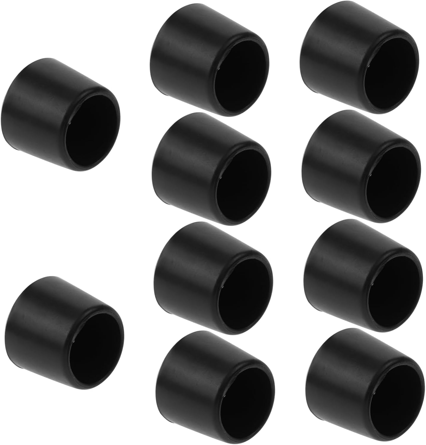 VICASKY 50pcs Foosball Table Accessories Replacement End Caps Safety Plugs for Foosball Machine Rods Plastic Easy Installation