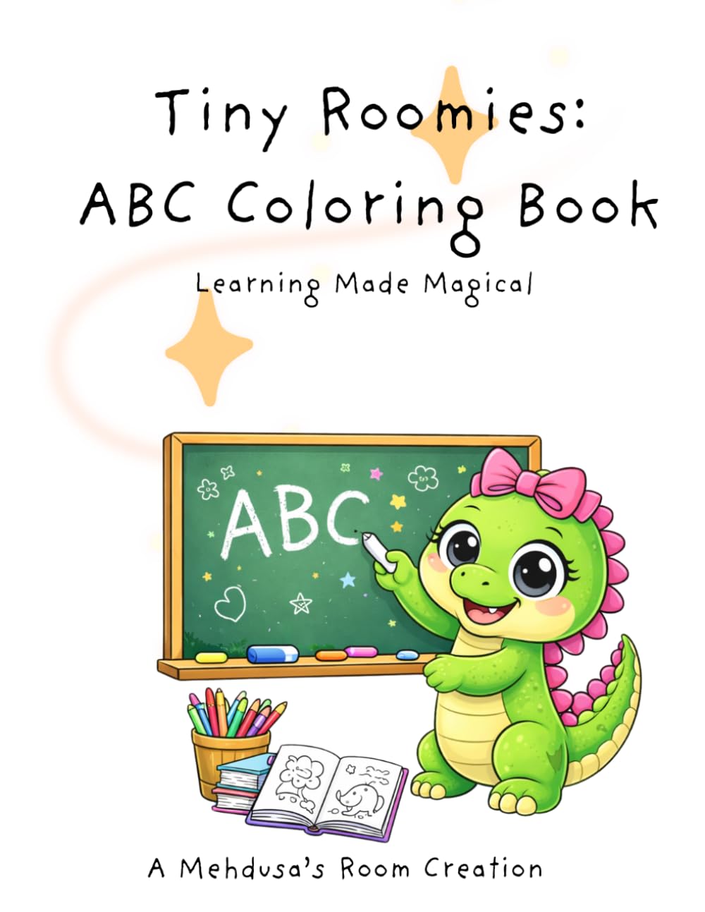 Tiny Roomies: ABC Coloring Book (Tiny Roomies Learning Series)