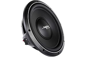 Skar Audio 12 Inch 1000W Dual 2 Ohm Shallow Mount Car Audio Subwoofer