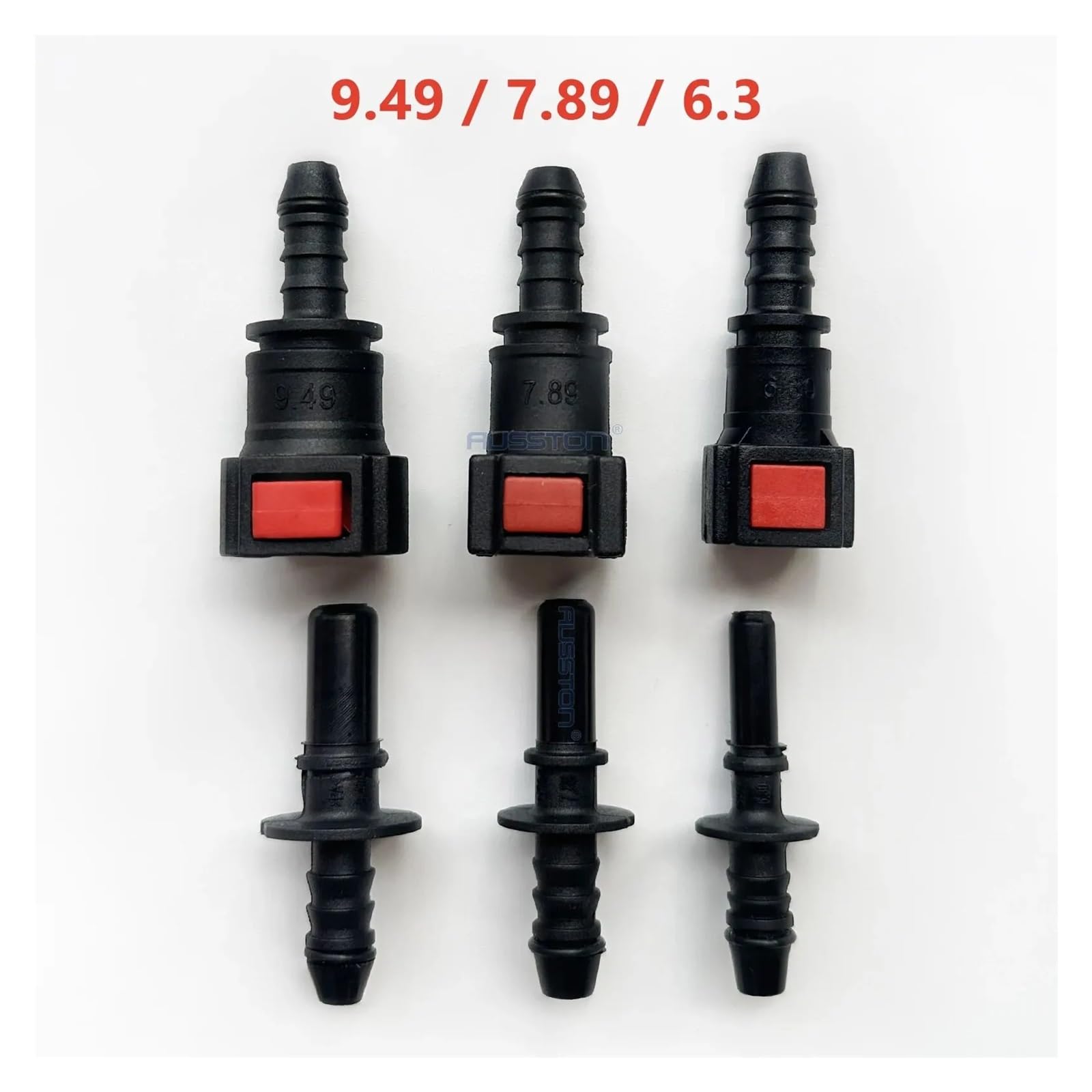 Kraftstoffdruck-Testkit – Kraftstoffdruckmessgerät – 0–100 PSI Kraftstoffeinspritzpumpen-Druckprüfer-Messgerät-Kit für Auto, Motorrad, LKW