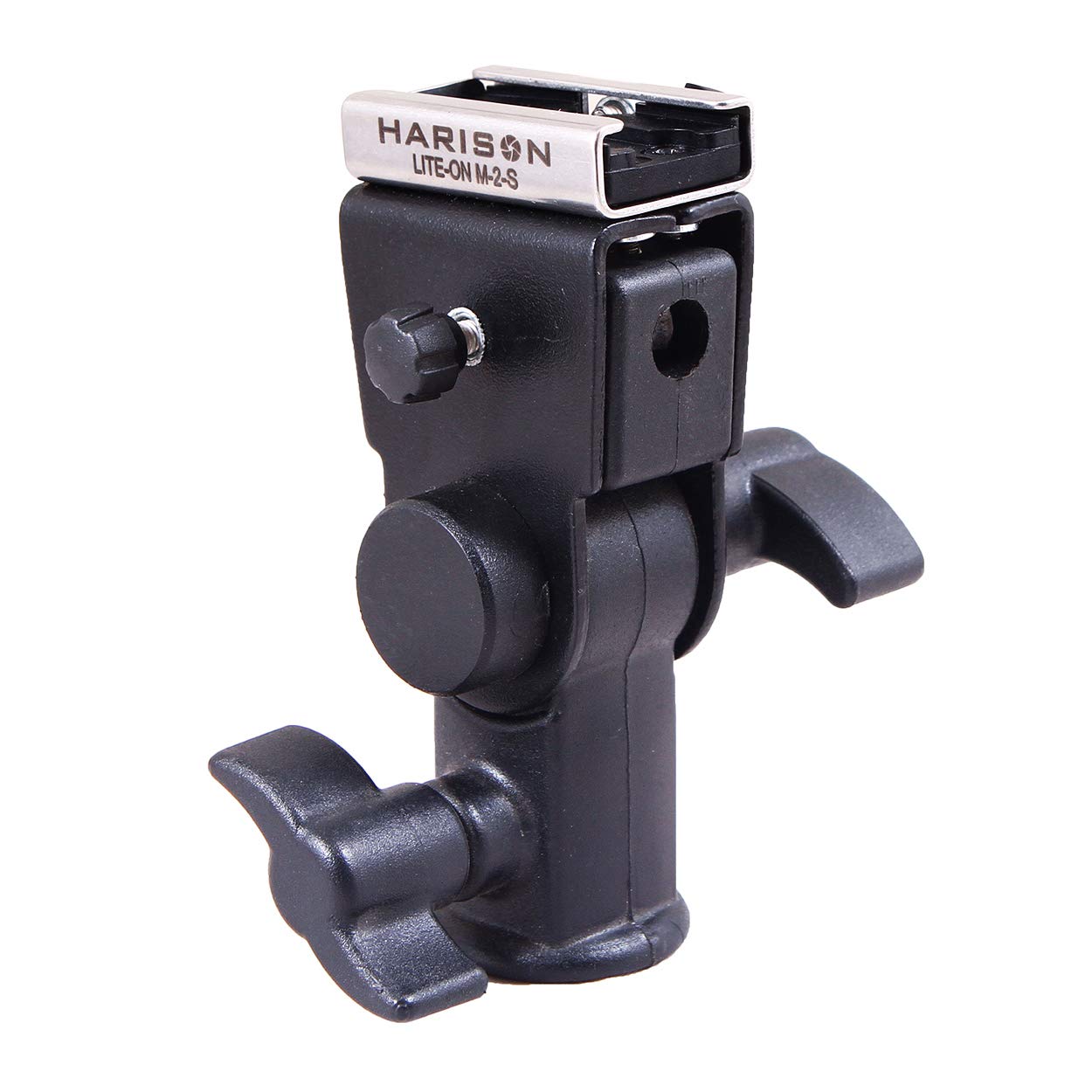 HARISON Lite-On M2-S/Umbrella Clamp//Bracket for Flash/Accepts Hot Shoe/Speed-lite Accessory-image-9