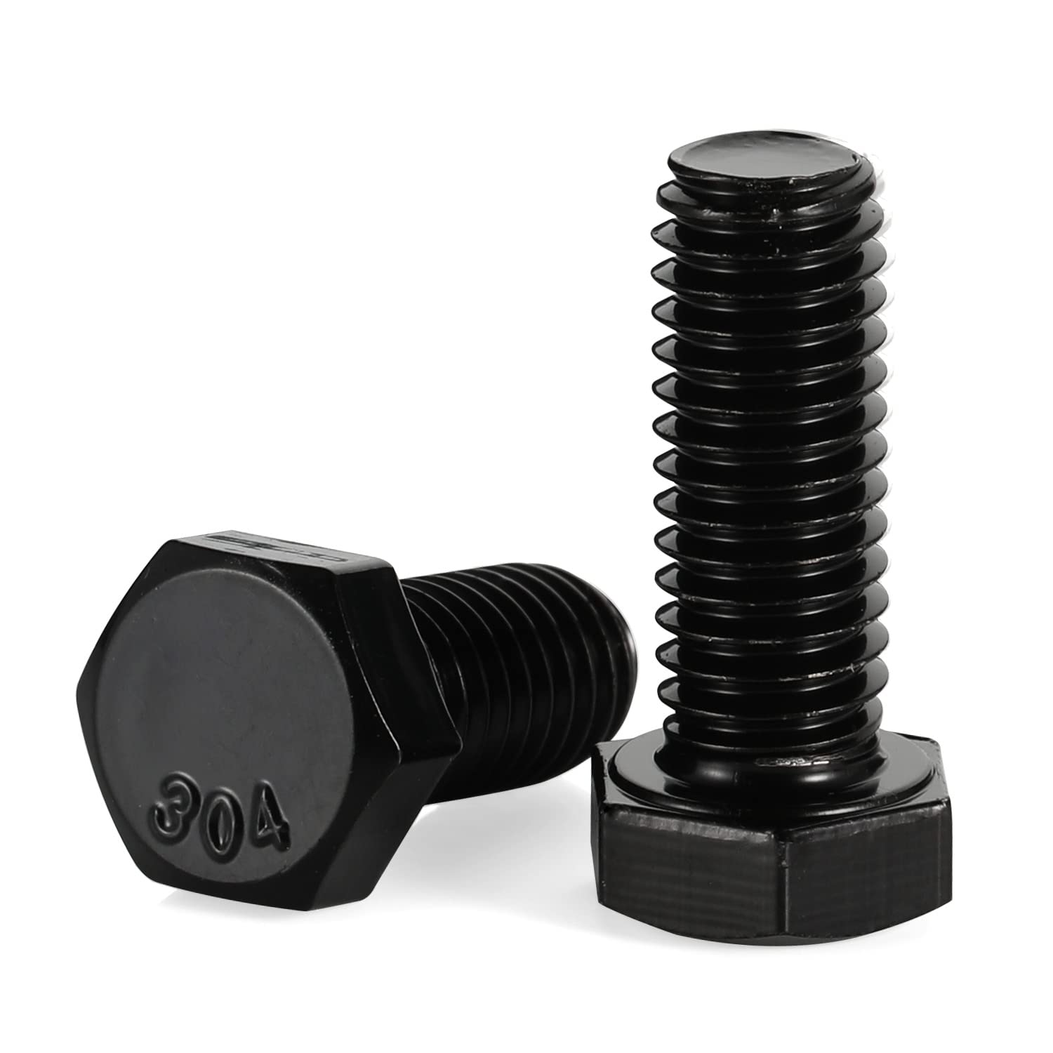 1/2-13 x 1“ Hex Head Bolts, Fully Threaded, Stainless Steel