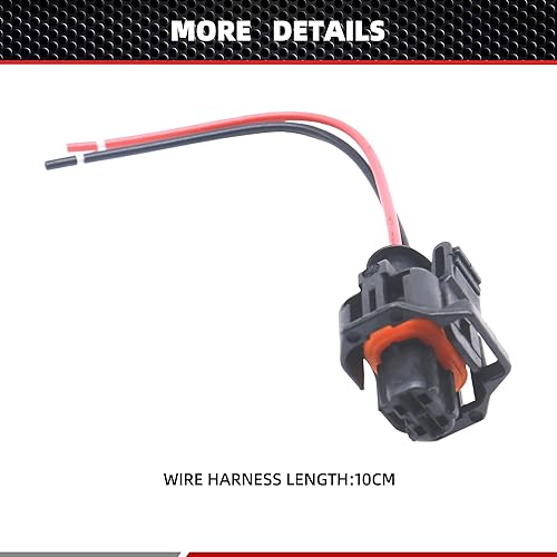 Miniatura 5 de HiSport S1024 - Conector del sensor de temperatura del refrigerante del motor compatible con Buick, Cadillac, Chevrolet Chevy, GMC, Hyundai, Kia,