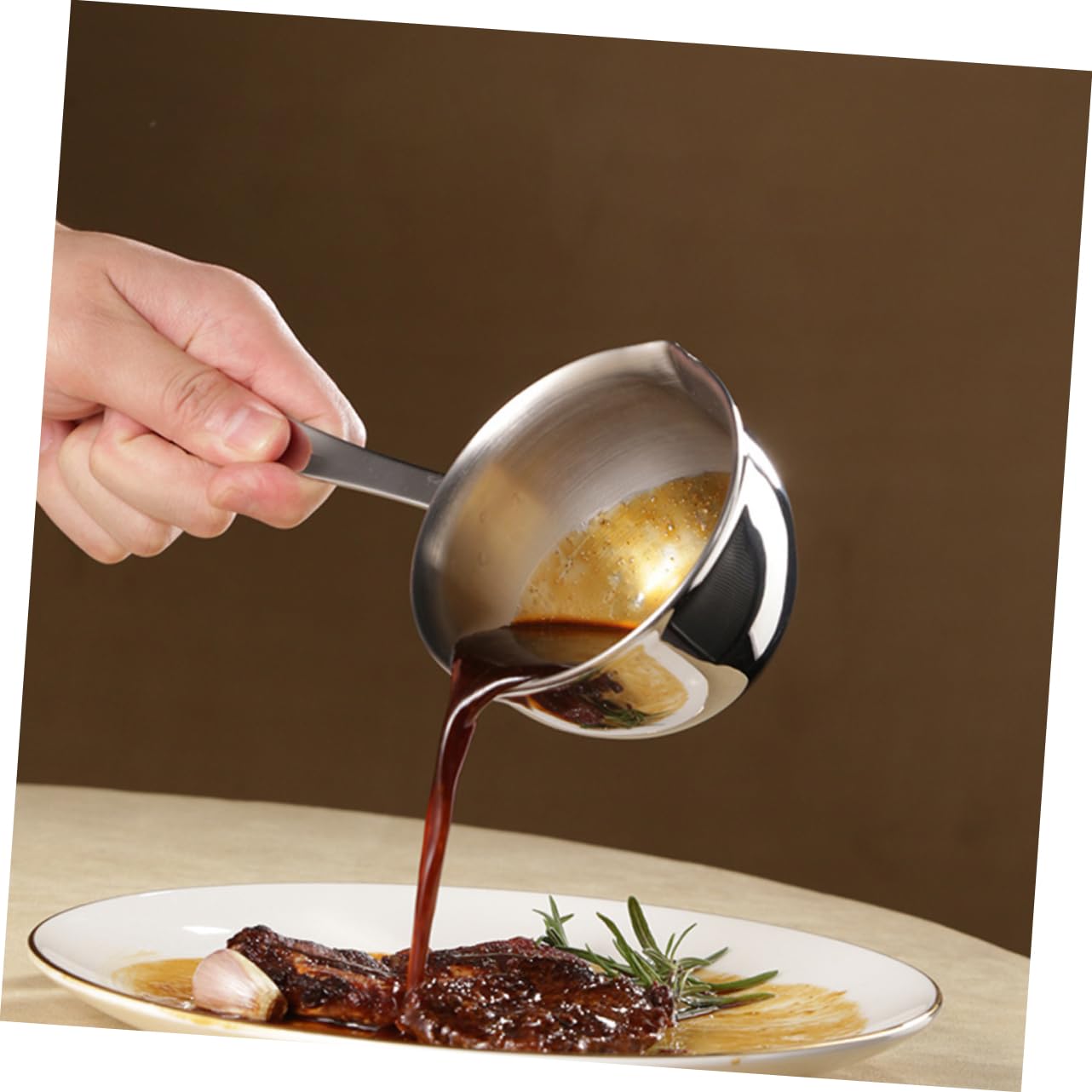 Winco SSDB-12 12 Qt. Master Cook Double Boiler W/ Cover, Stainless - Double Boilers-SSDB-12