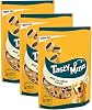 Tasty Bites - Cheesy Nibbles - Pack of 3 - a Resealable Pack of Tasty Dog Treats! - No Artificial Colours or Flavours - Contains: Omega 3, Vitamins, Minerals