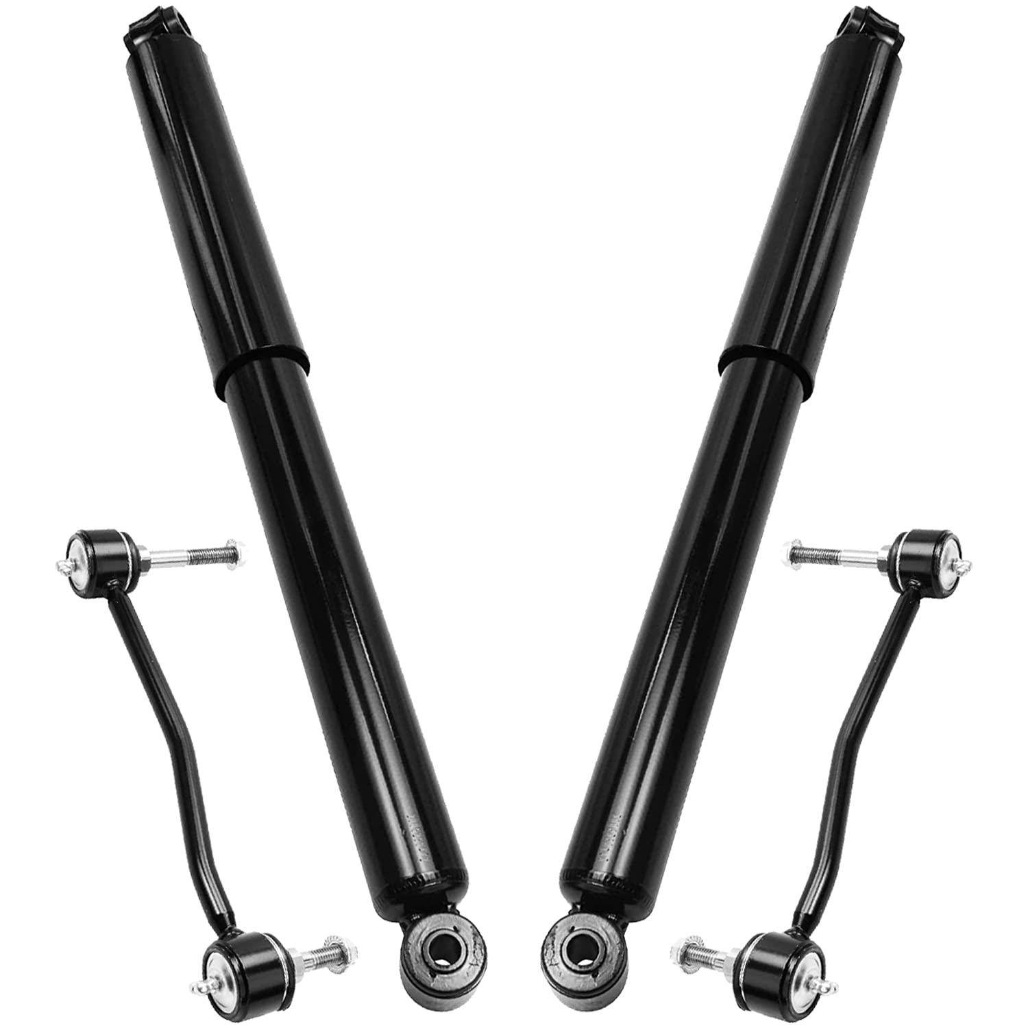Detroit Axle - 4WD Front Shocks Kit for 2000-2004 Ford F-250 F-350 F-450