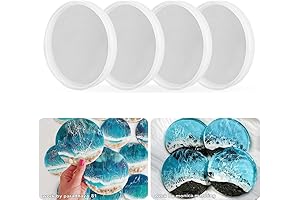 4 Inch Round Silicone Mold: Unlock Your Geode Agate Casting Potential