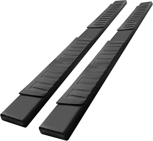 Miniatura 7 de Par de barras Nerf para estribo compatible con Ford F250 Superduty Crew Cab 17-22 (4 puertas de tamaño completo), escalones laterales, ancho de 6