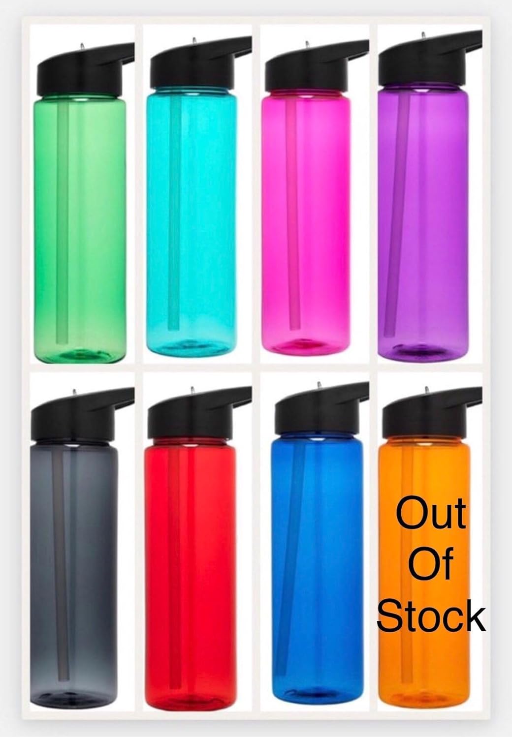Personalized Water Bottle, Back to School Bottle, Kids Sport Bottle, Plastic Sports Bottle with Name, Vinyl Decal, Bebas
