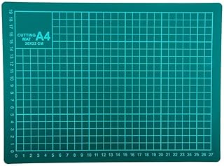 DAISO A4 Cutting Mat – Green 30 x 22cm Self-Healing Craft Mat for Precision Cutting