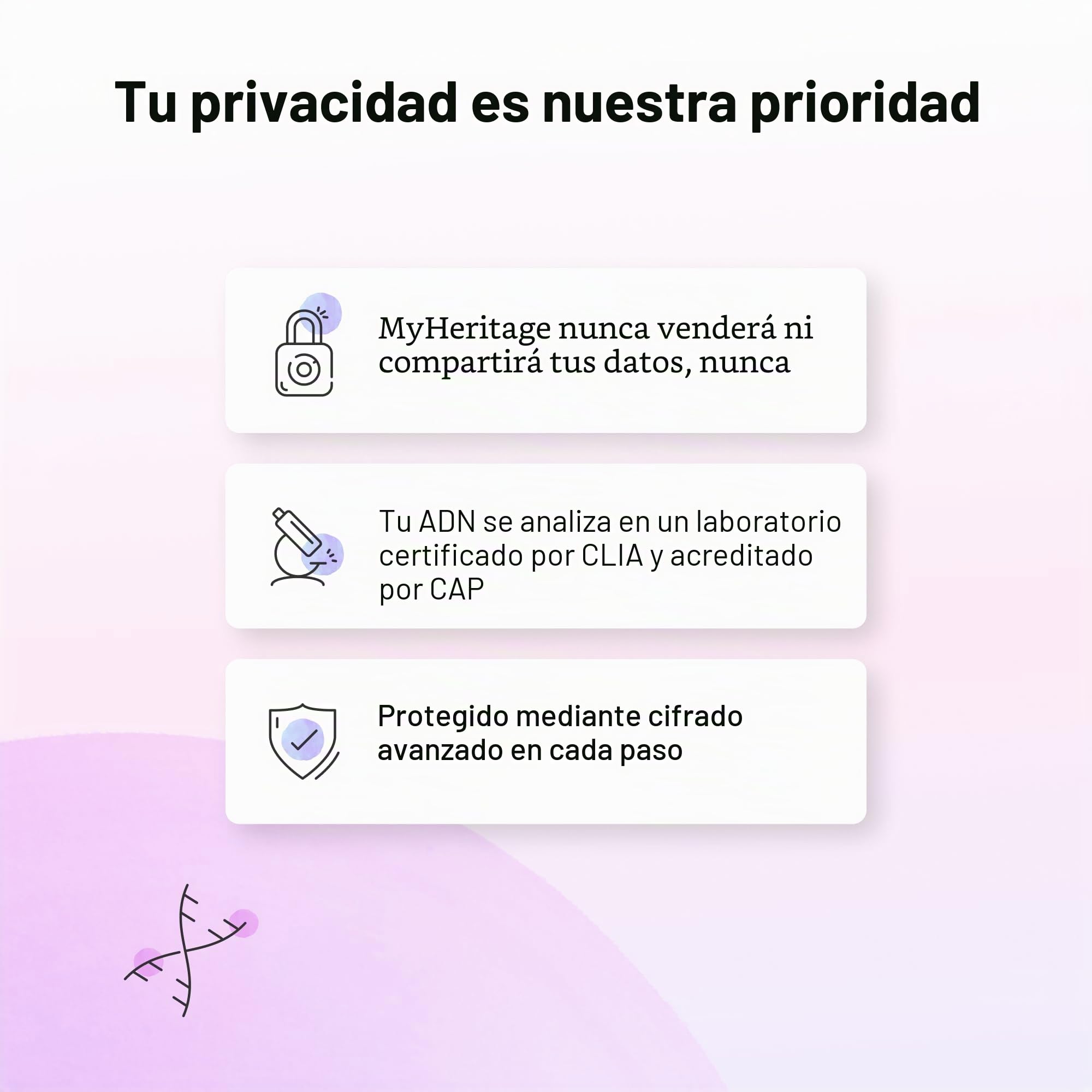 Prueba de ADN de MyHeritage: Pruebas Genéticas de Antepasados y Etnicidad que abarcan más de 2.114 Regiones Geográficas y Coincidencias de ADN con Familiares