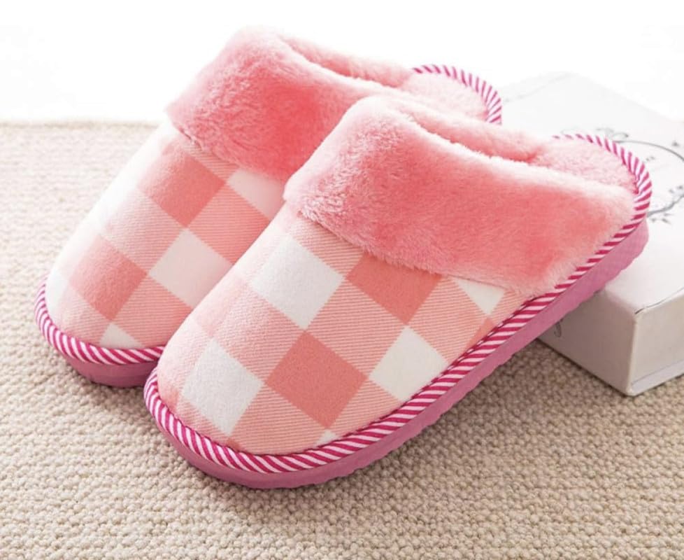 Image of Wolvesden Home Flip-Flops & Slippers Indoor Non-Slip Soft Fur Flip Flop Slides And Slippers Cute Flip Flops for Women