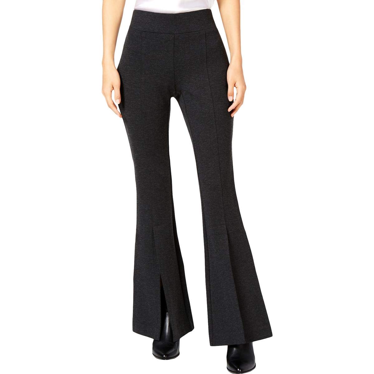 I-N-C Womens Split-Leg Casual Trouser Pants