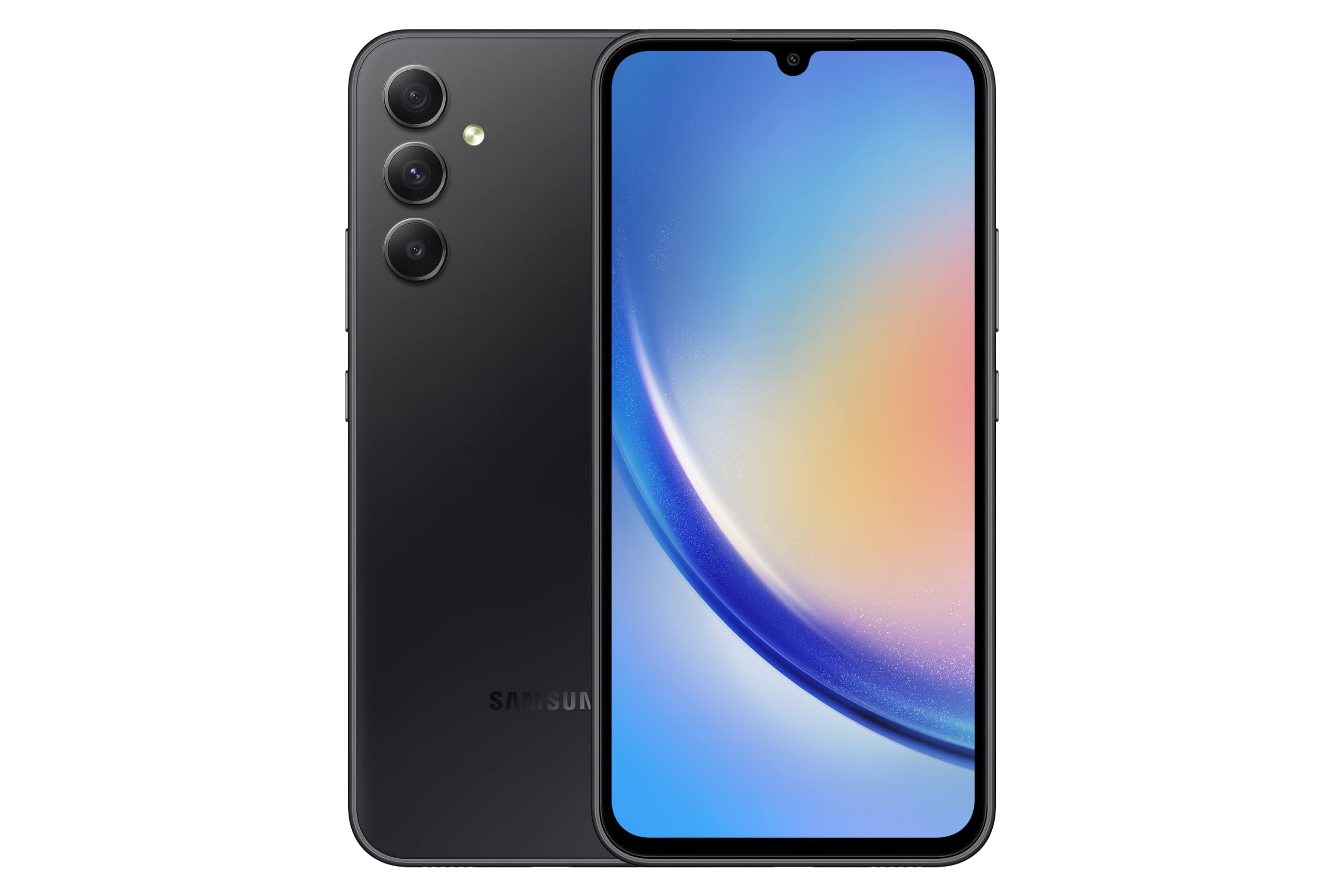 Samsung Galaxy A34 128GB 5G Tela 6.6 Dual Chip 6GB RAM Câmera Tripla de até 48MP + Selfie 13MP Bateria de 5000mAh - Preto