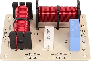 2 Way Speaker Frequency Divider Module Treble Bass HiFi Audio Crossover Filter Distributor Board for DIY Speaker 120W