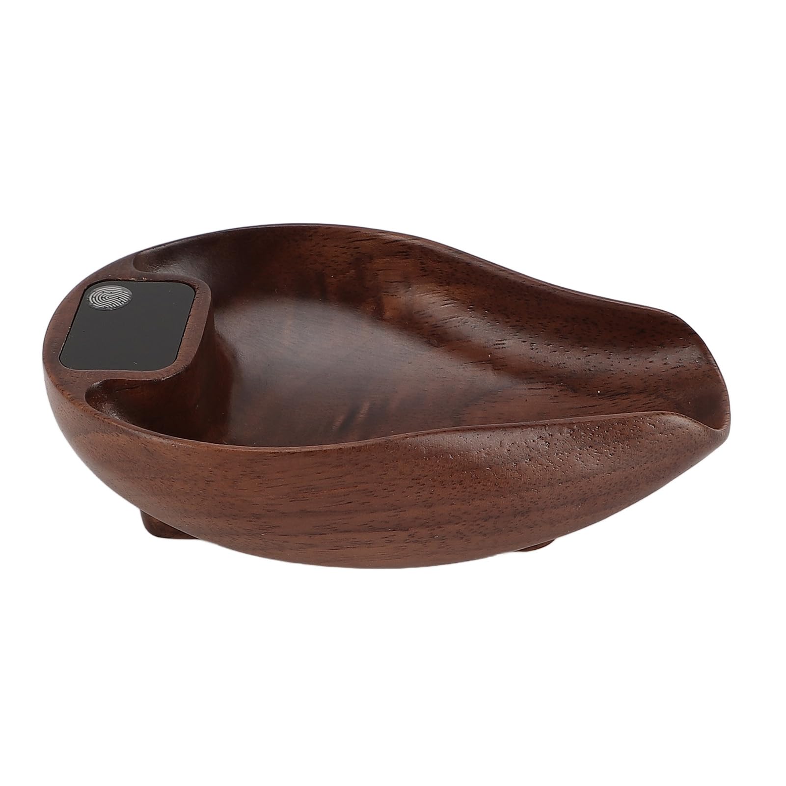 Tnfeeon Digitale Teewaage Holz, Präzisions Taschenwaage 0,1 G 0,01 Oz 0,3 Bis 200 G Wiederaufladbar for Backen Kaffee und Kochen