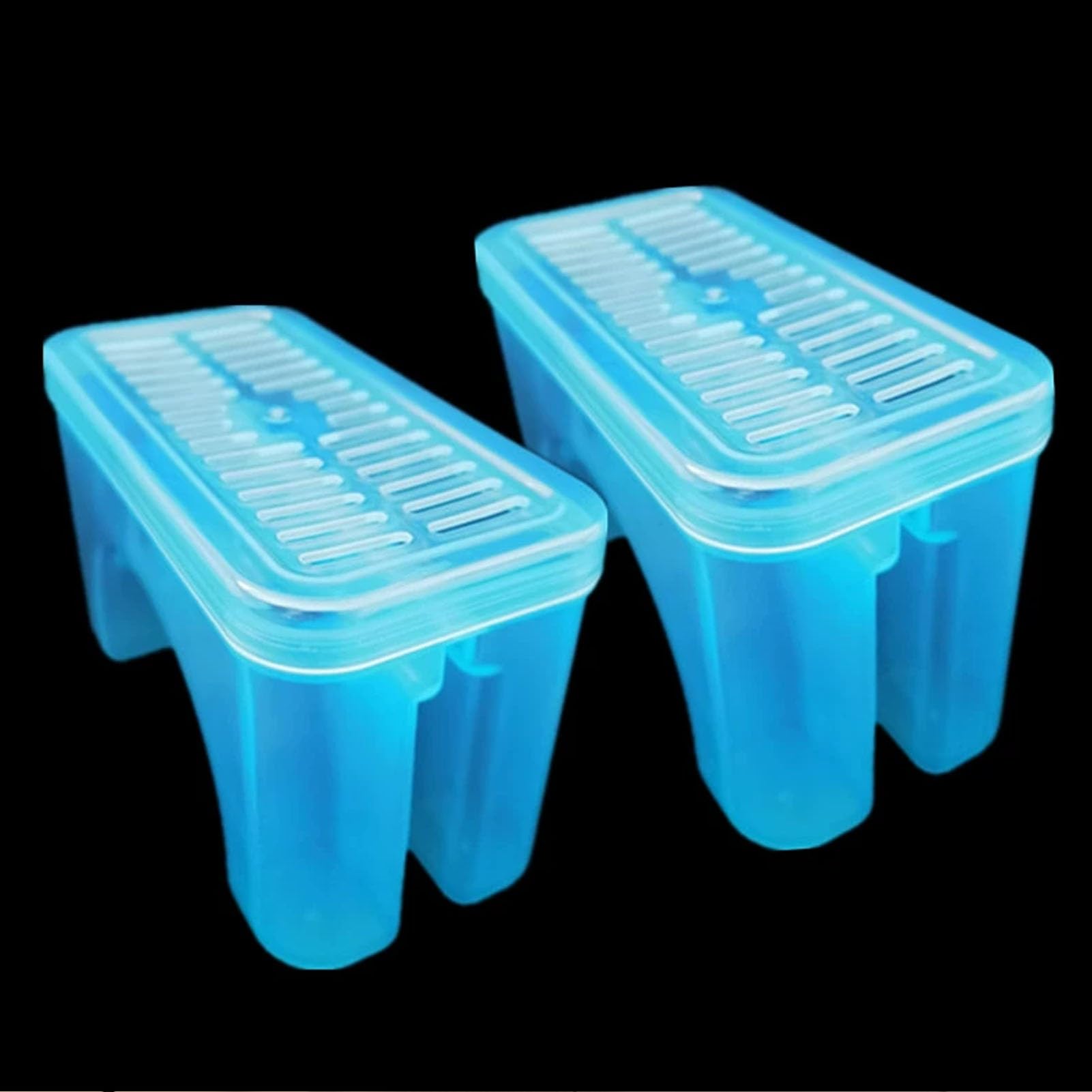 Umidificatore for Radiatori 1/2/3 Pezzi, Serbatoio Universale for Radiatori, Serbatoio in PP Resistente al Calore di Grande capacità for Radiatori A Olio(Blue -2 PCS)