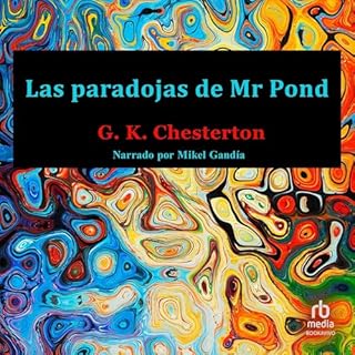 Las paradojas de Mr. Pond [The Paradoxes of Mr. Pond] Audiolibro Por G. K. Chesterton arte de portada