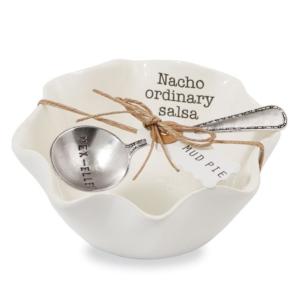 Mud PieSalsa Dip Cup Set, Nacho
