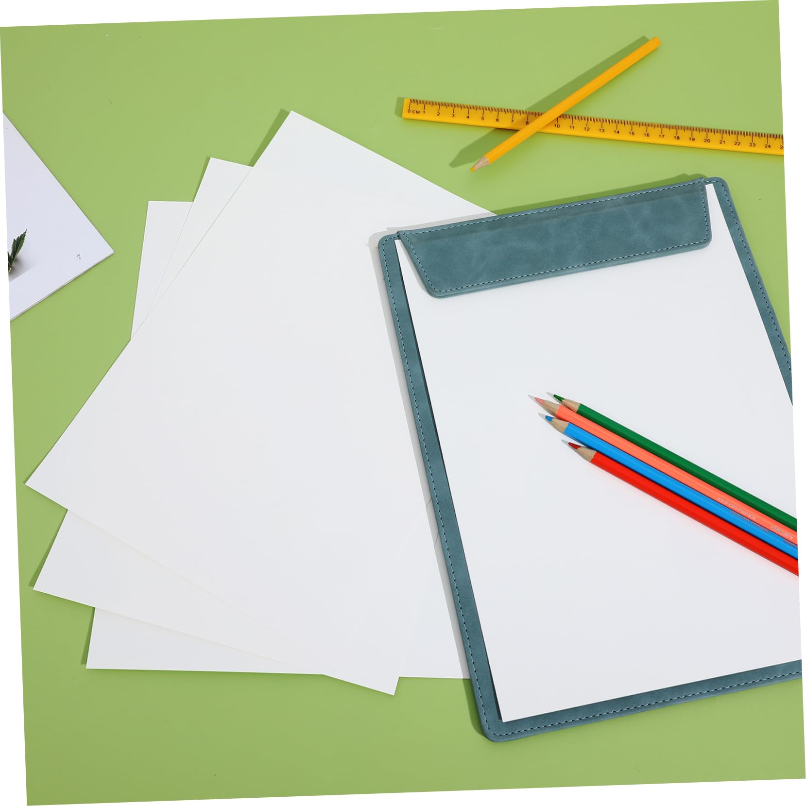 NUOBESTY A4 Druckerpapier 100 Blatt Stoff in Beige für Klares Drucken und Vermeidung von Verschmierungen für Kleine Büros