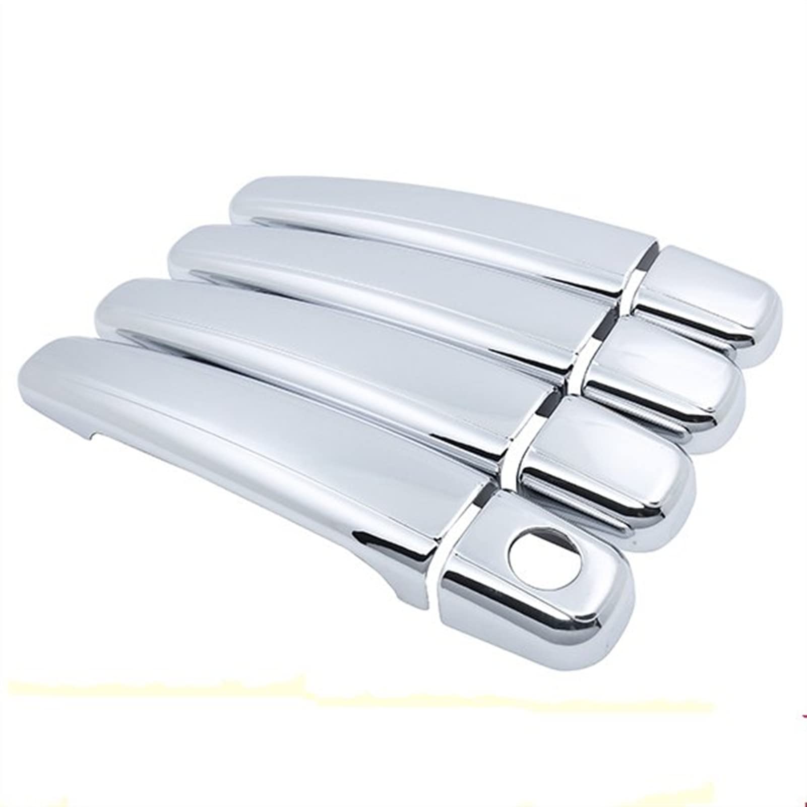 QWQTHGS Car Exterior Door Handle Cap for Peugeot 307 2002-2008 Luxury Chrome Door Handle Cover Tim Protection