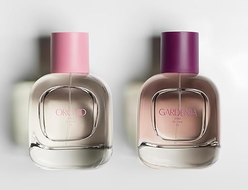ZARA WOMEN GARDENIA EDP 3.0 onzas líquidas + ORCHID EDP 3.0 onzas líquidas (3.0 onzas líquidas) juego de dos perfumes.