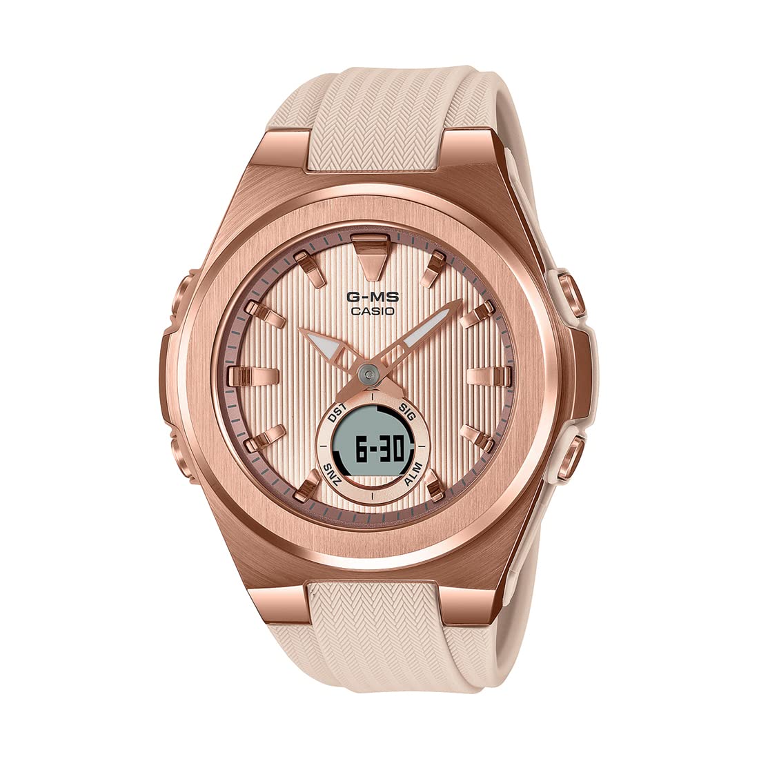 Casio G-MS Analog-Digital Pink Gold Dial Women MSG-C150G-4ADR (BX194) (B09MFSLYSC) Amazon Price History, Amazon Price Tracker