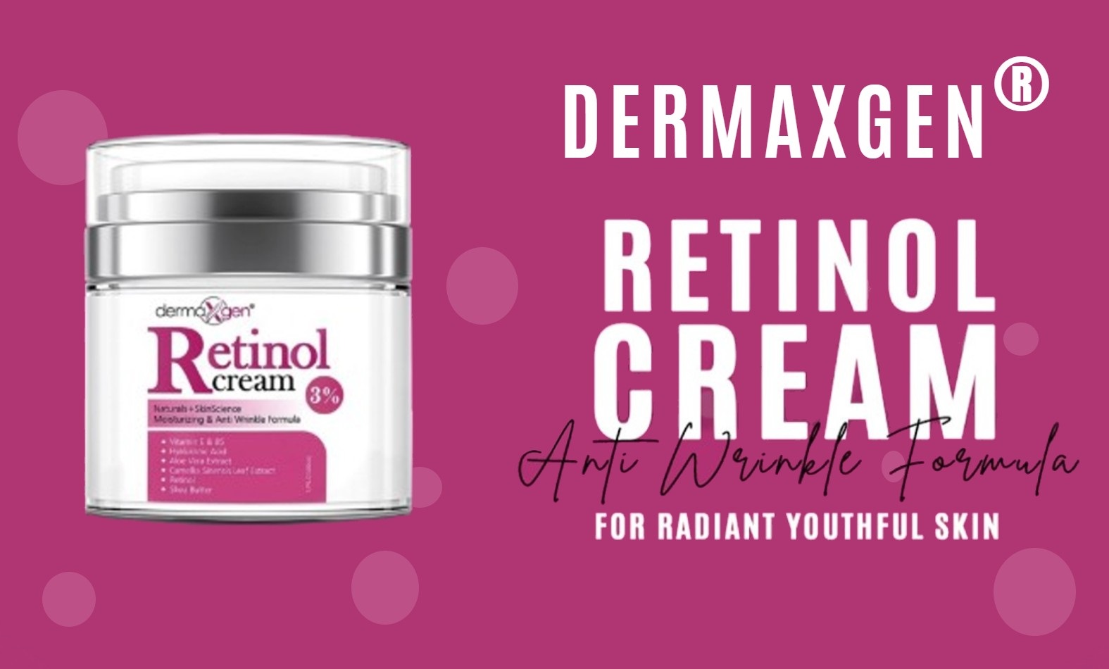 Amazon.com: Dermaxgen Retinol Cream – 3% (Percent) Retinol Cream