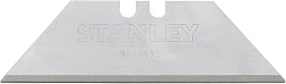 STANLEY 11-921 10-Pack Heavy-Duty Utility Knife Blades for 1992 Models - Durable Metal Replacement Blades