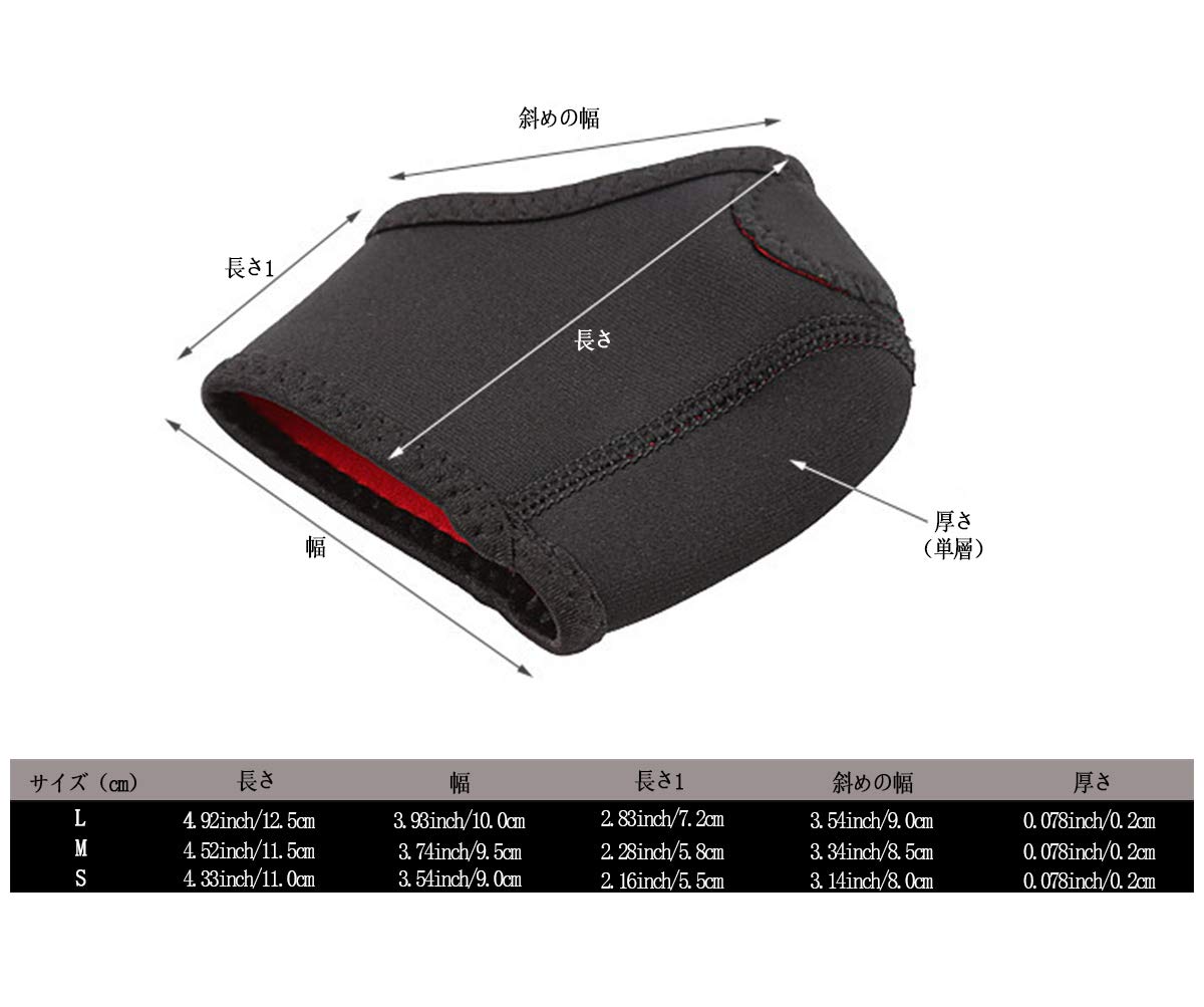 Amazon | Ranvi かかとサポーター 両足用2個(計4枚) かかと