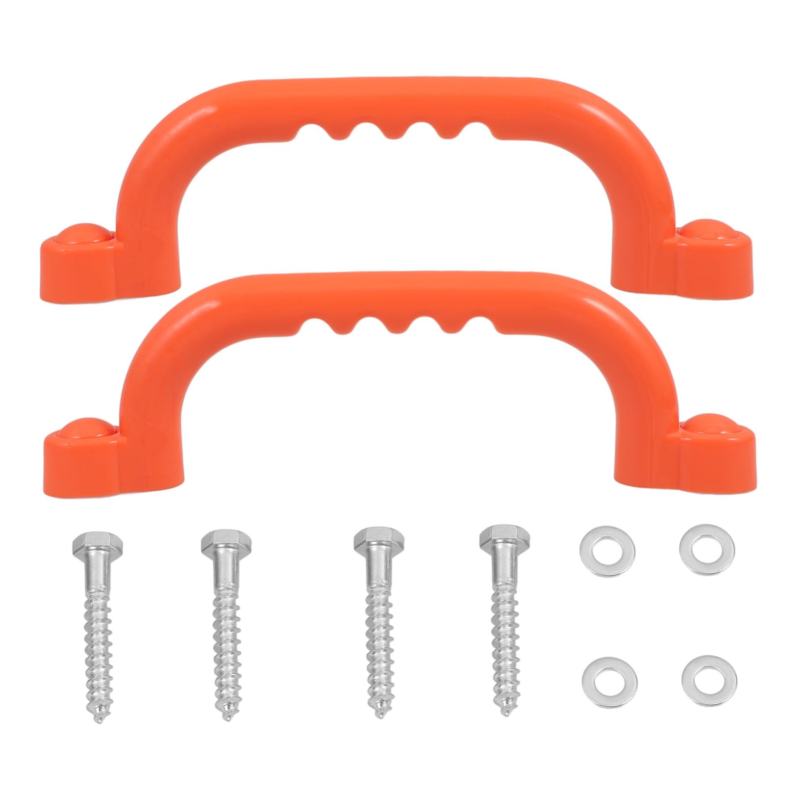 Sosoport Outdoor Playground Handles White Grip Handles for Boys and Girls Playhouse Safe