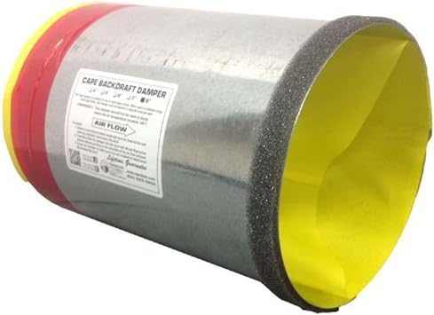 Tamarack Backdraft Damper, 8in. Dia., Model# TTI-CBD8